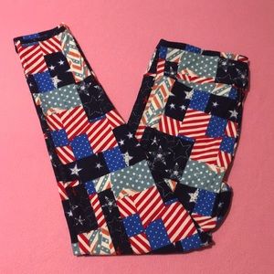 Lularoe TC Americana leggings! New!!